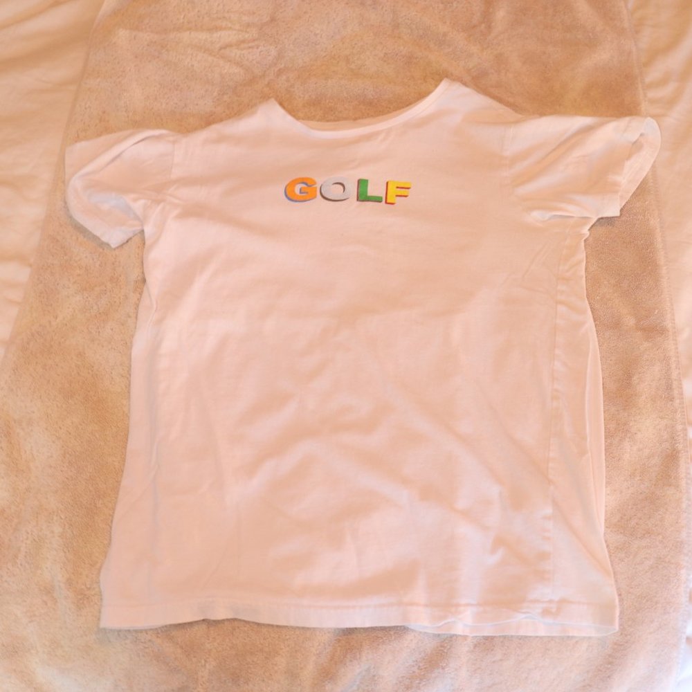 White GOLF T-Shirt